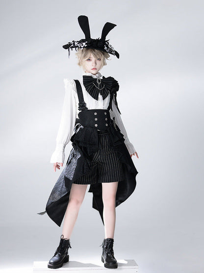 Rabbit Theatre Jacquard Version Lolita Prince Shirt Corset Suit [pre-order]
