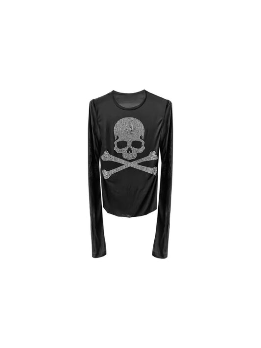 Diamond Skull Pullover