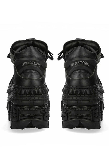 Y2k Dark Mode Design Platform Sneakers