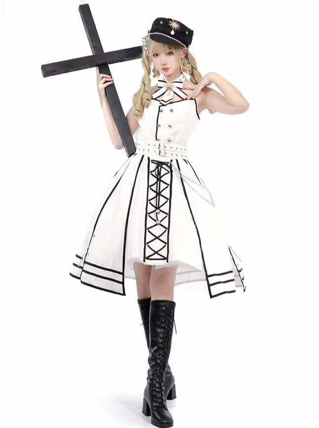 Judgment Army Lone Knight Military Uniform Lolita Set