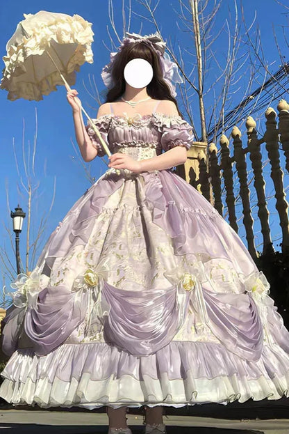 Light Off-shoulder Lolita Dress