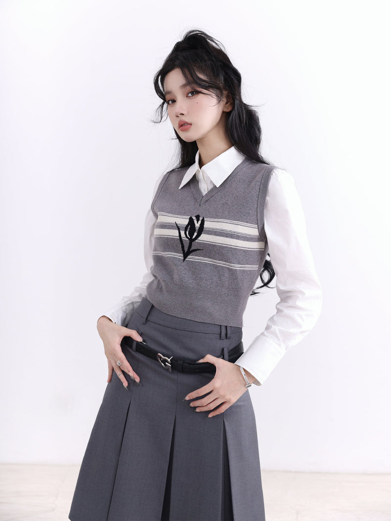American Retro College Three Piece Set
