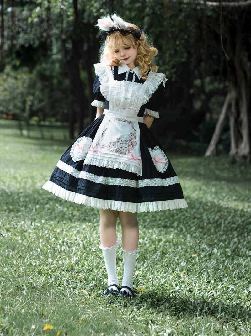 Sweet Lolita Dress + Apron