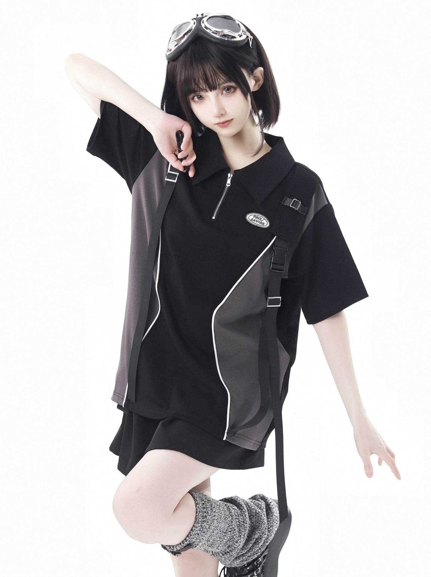 Wind Stream Lapel Paneled Suit
