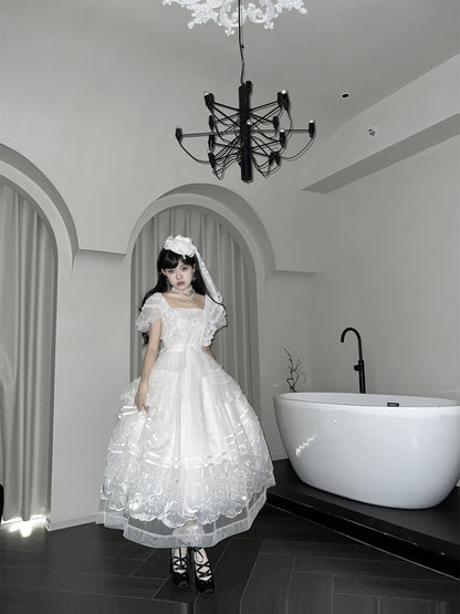 Summer Tiered Lolita Dress + Lolita Jumper Skirt