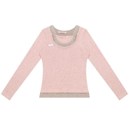 American Retro Slim Tops