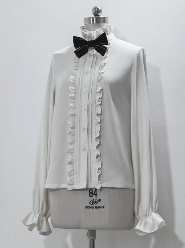 Dark Prince Hooded Cape + Rabbit Hooded Vest + Pumpkin Pants + Ruffle Shirt + Big Waist Ribbon [pre-order]