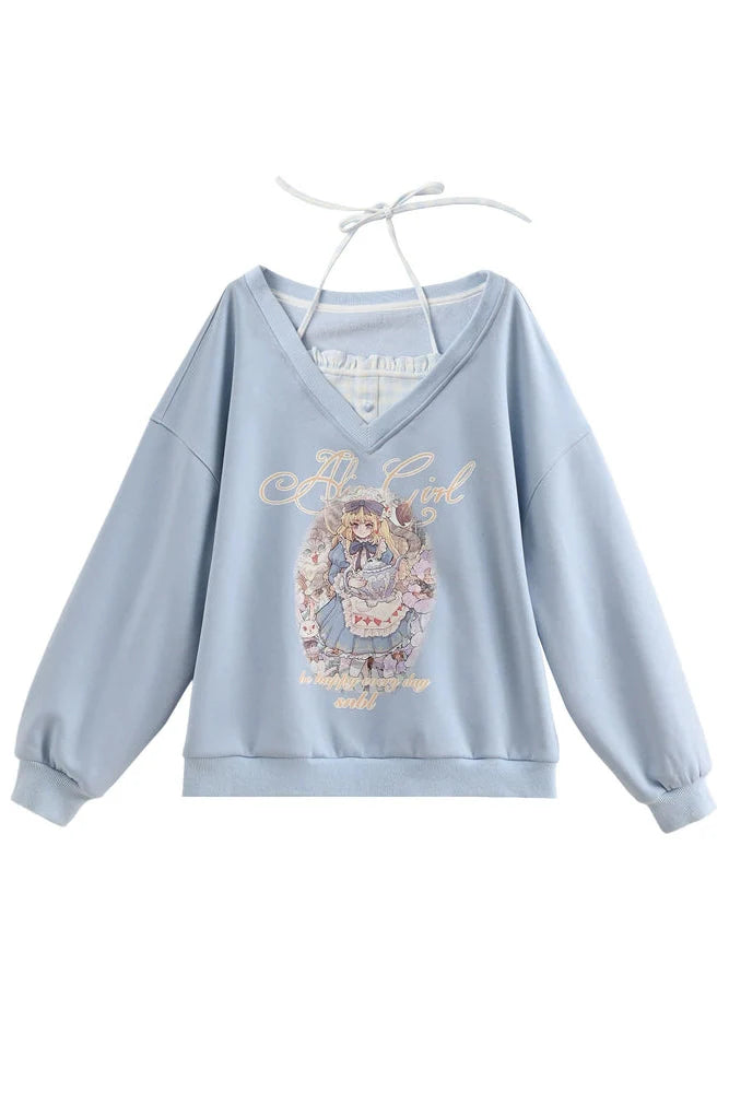 Fairy Tale Fleece Lined Top