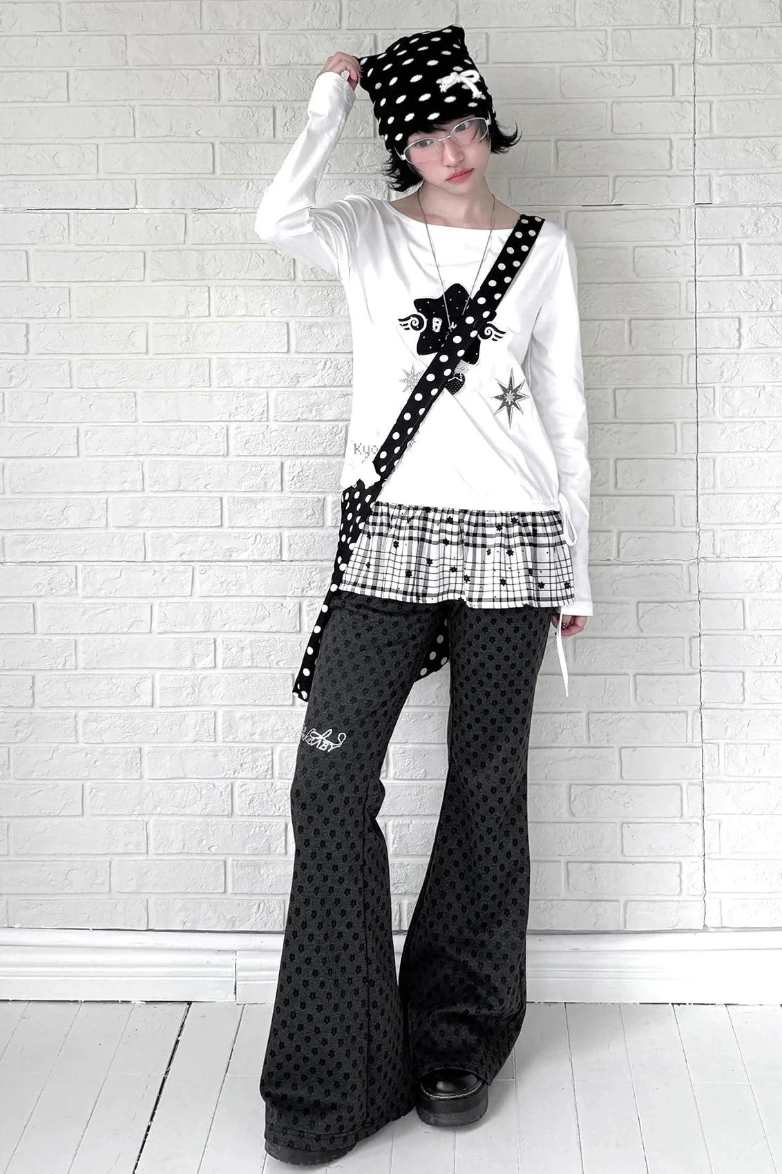 Star Peplum Top