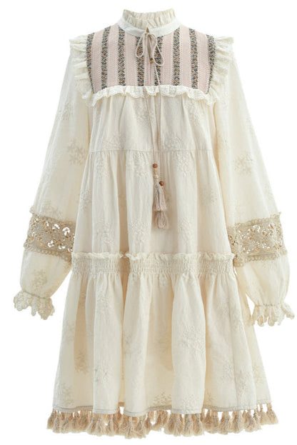 Exotic Design Holiday Dress + Vest