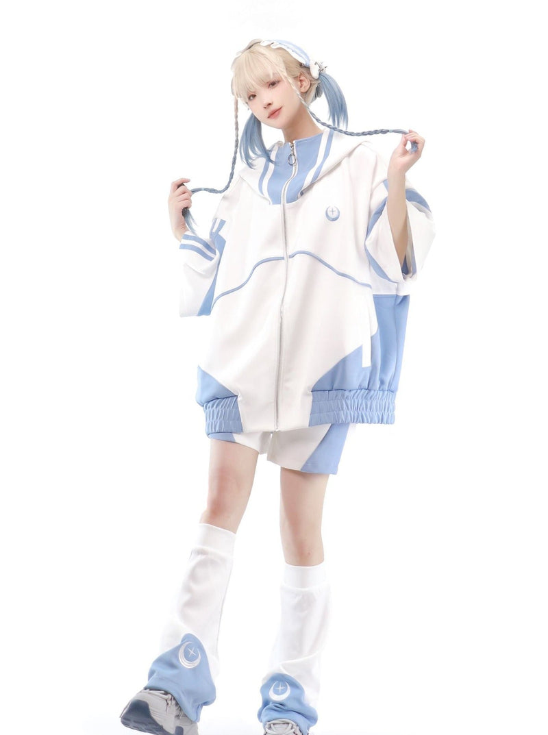 [angel Style] Subculture Cyber Jersey Set