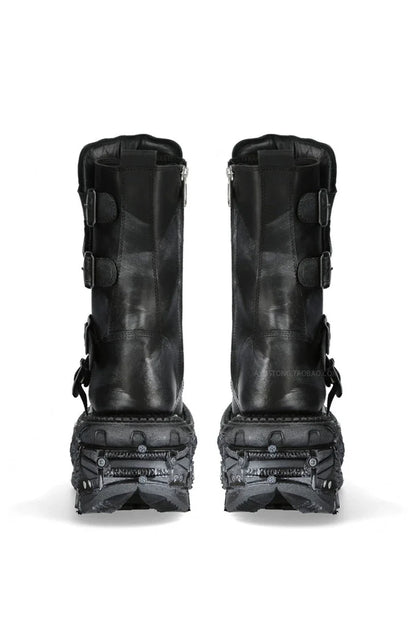 Black Crush Ankle Boots