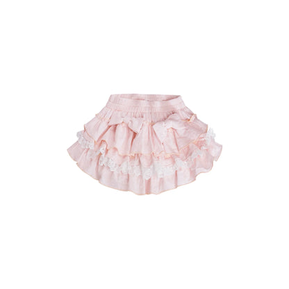 Edelplush Jacket +knit Suspenders +skirt