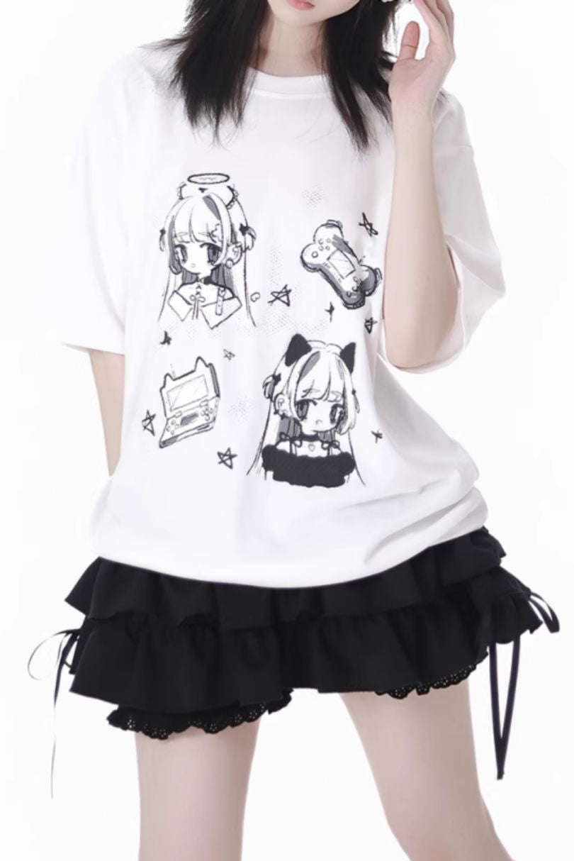 Heat Beat Mode T-shirt + Skirt Pants