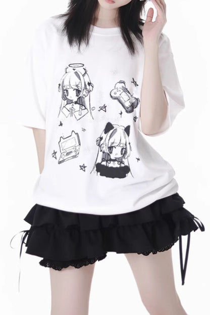 Heat Beat Mode T-shirt + Skirt Pants