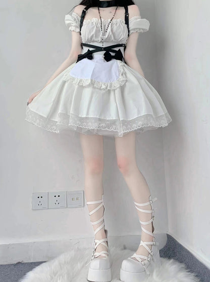 Roman Strap Punk Subculture Y2k Platform Shoes