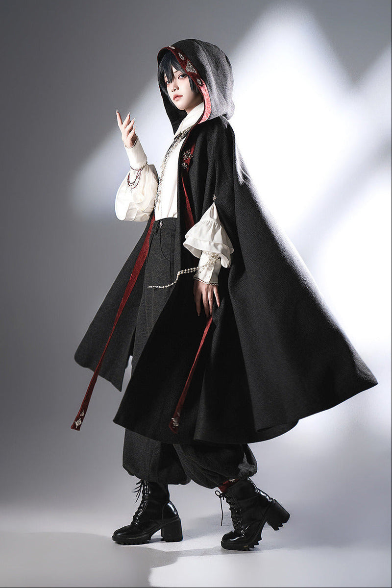 Sacred Oath Retro Prince Hooded Cape + Pants