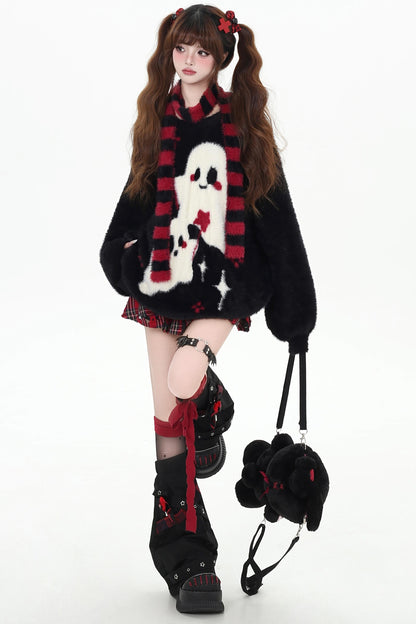 Ghost Over Tops + Scarf