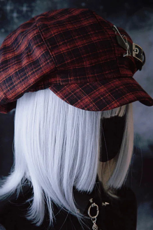 Checked Cloud Hat
