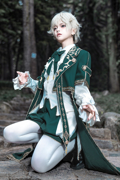Great Star Angel Army Prince Cape Jacket Suit Full Set