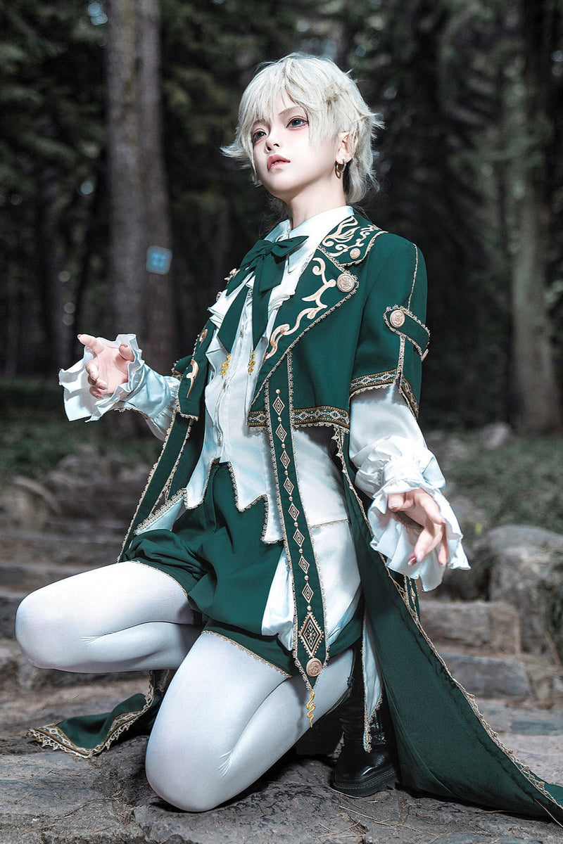Great Star Angel Army Prince Cape Jacket Suit Full Set