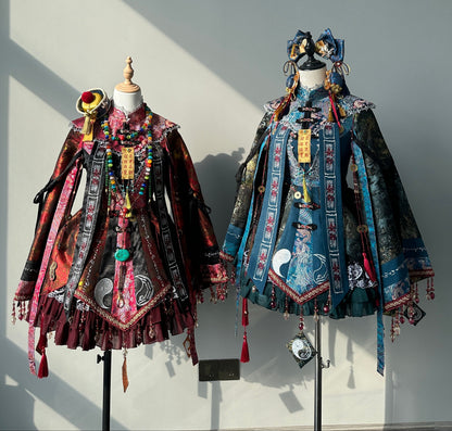 [pre-order] Little Zombie Cosplay Chinese Lolita Embroidery Dress