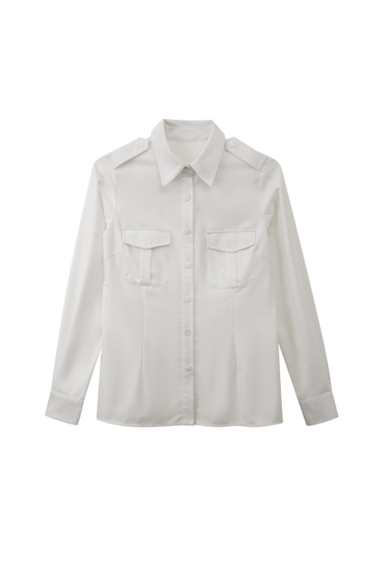 Russian Retro College Jacket + Shirt + Girdle + Bow Tie + Skirt