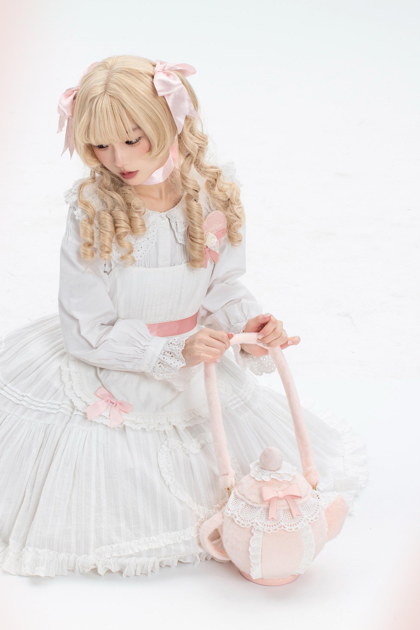 Pure Pink Teapot Bag