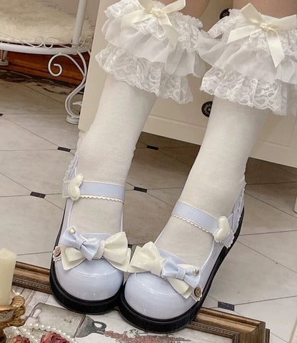 Round Toe Lolita Princess Platform Shoes