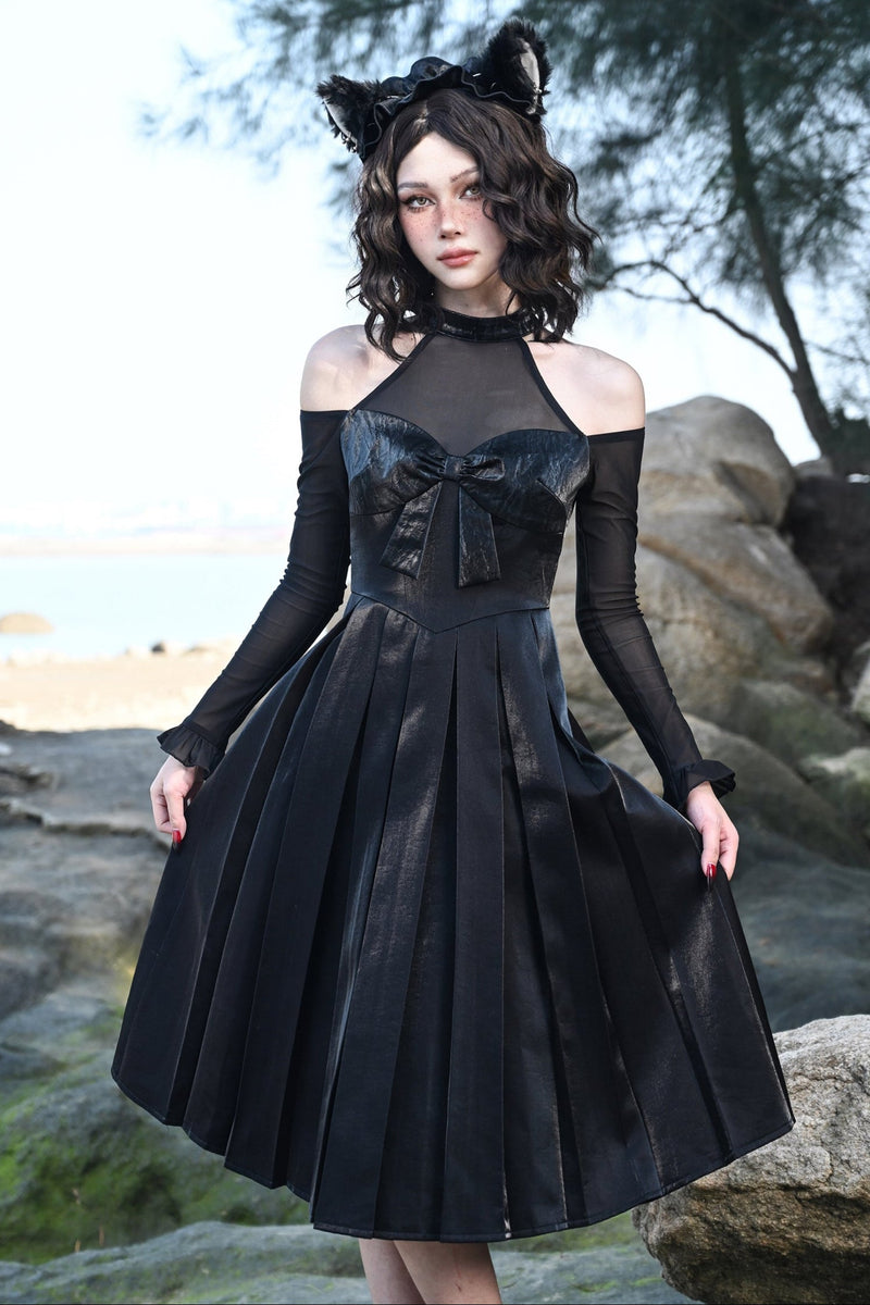 [pre-order] Off-shoulder Midi Dress