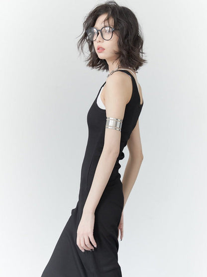 Camisole Long Knit Dress
