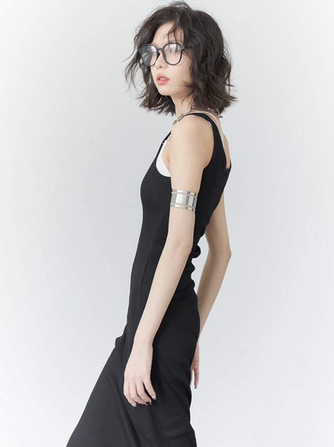 Camisole Long Knit Dress