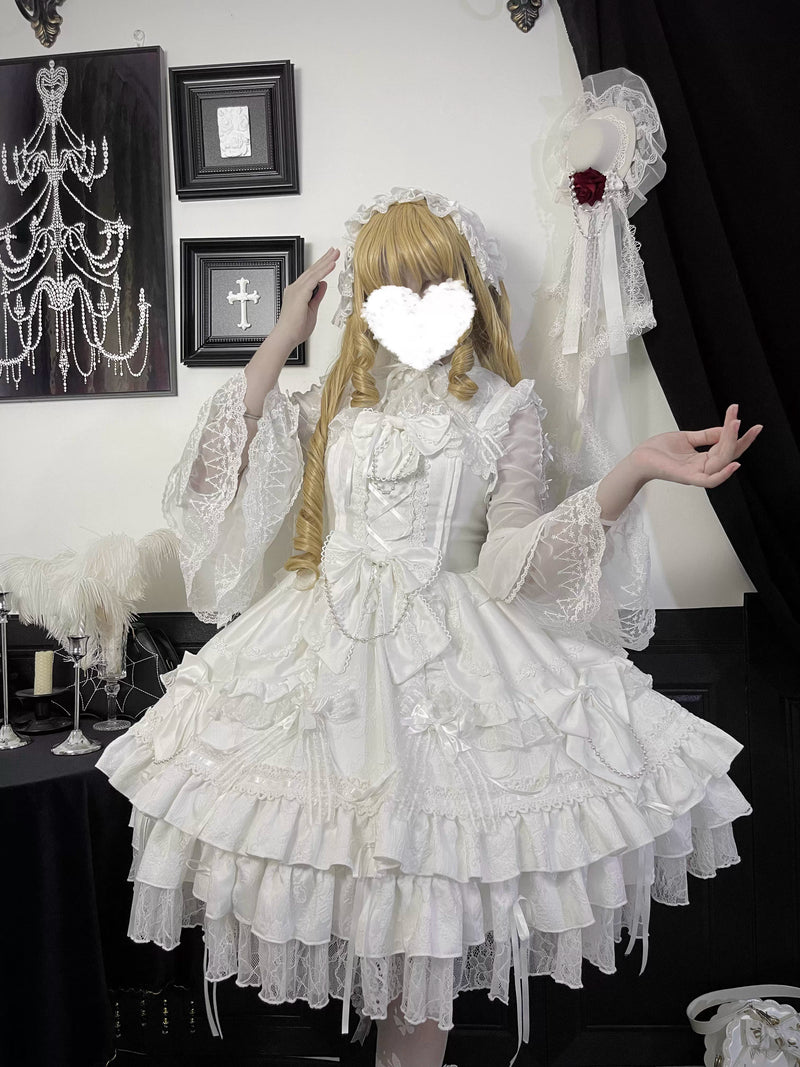 [pre-order] Magical Girl Tiered Dress + Full Set + Headdress