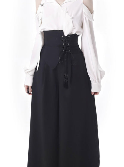Moonlight Bamboo Leaf Dark Chinese-style Suit