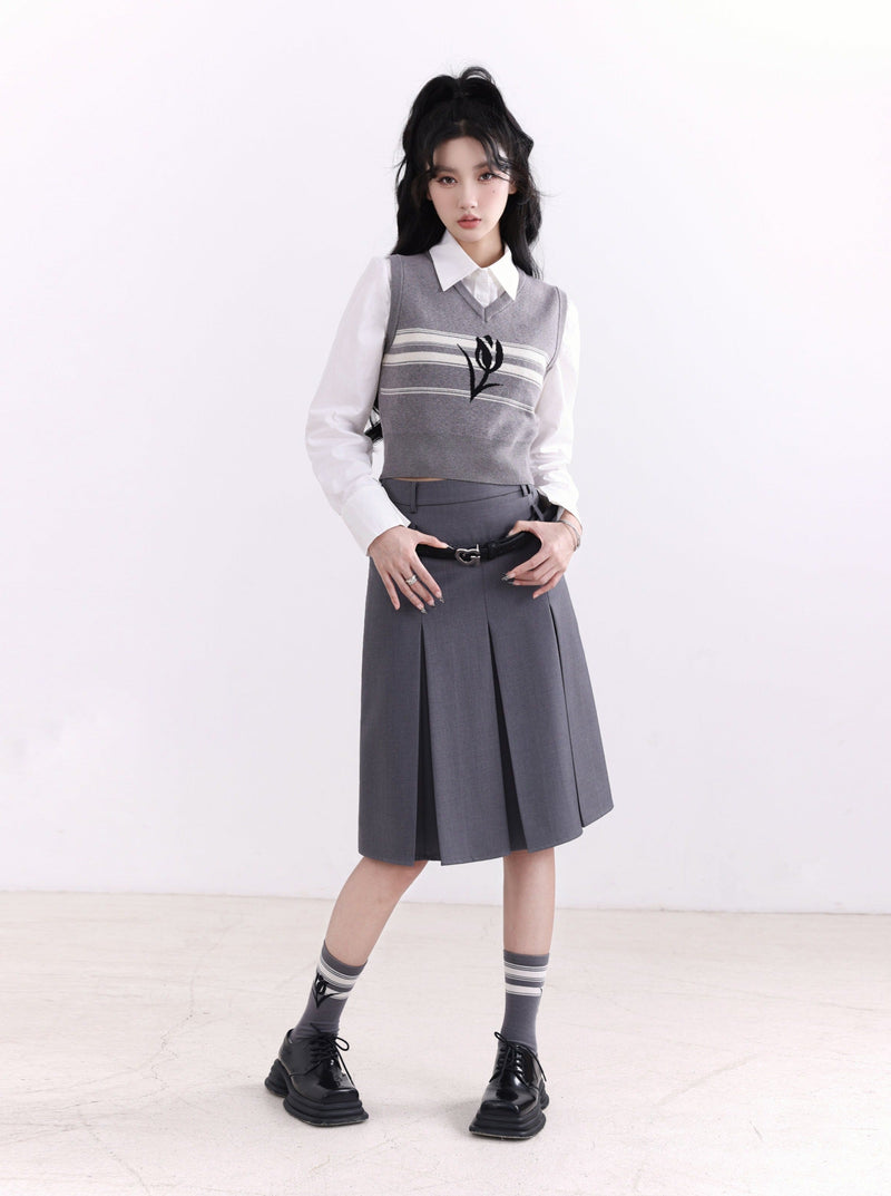 American Retro College Three Piece Set