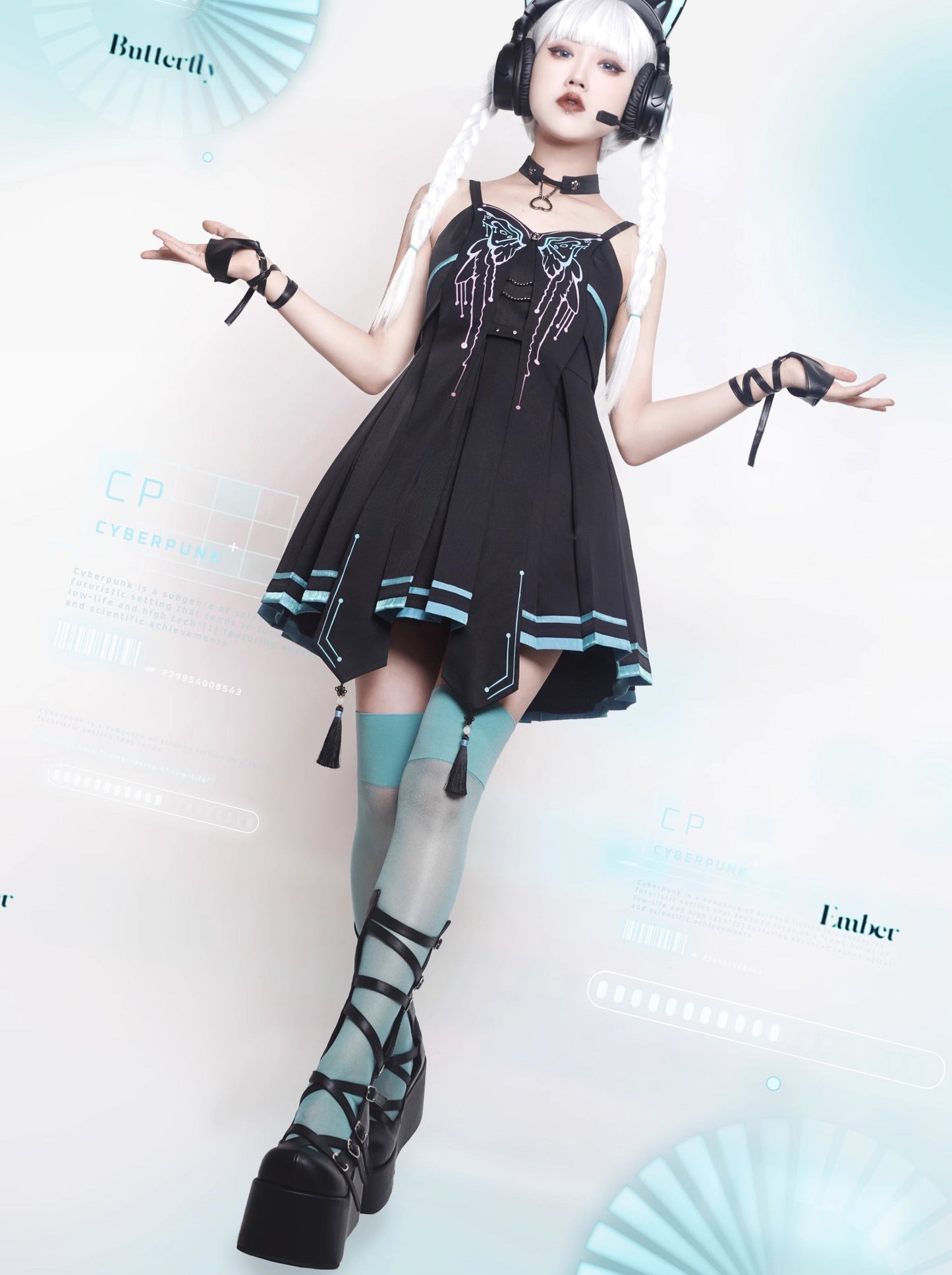 Roman Strap Punk Subculture Y2k Platform Shoes