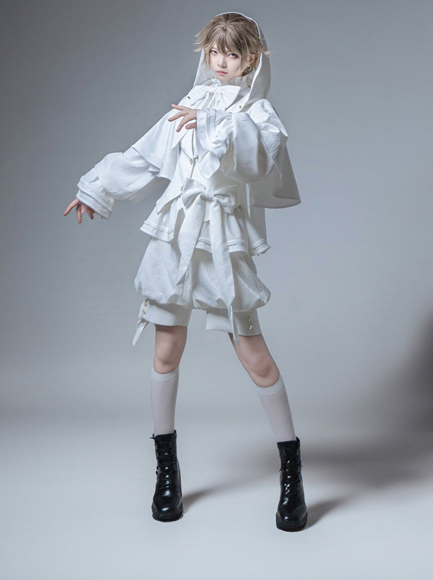 Bunny Prince Hooded Coat + Balloon Shorts + Long Pants [pre-order]