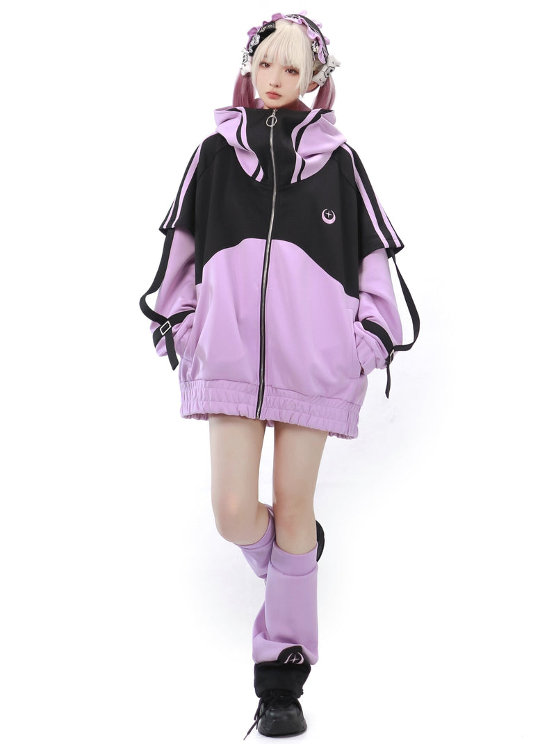 [angel Style] Mineral Series Subculture Cyber Jersey Set