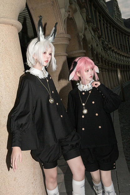 Chrono Rabbit European Prince Cape Jacket Suit
