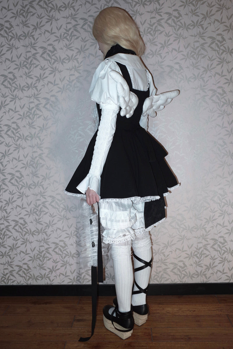 Little Angel Dark Gothic Lace Dress