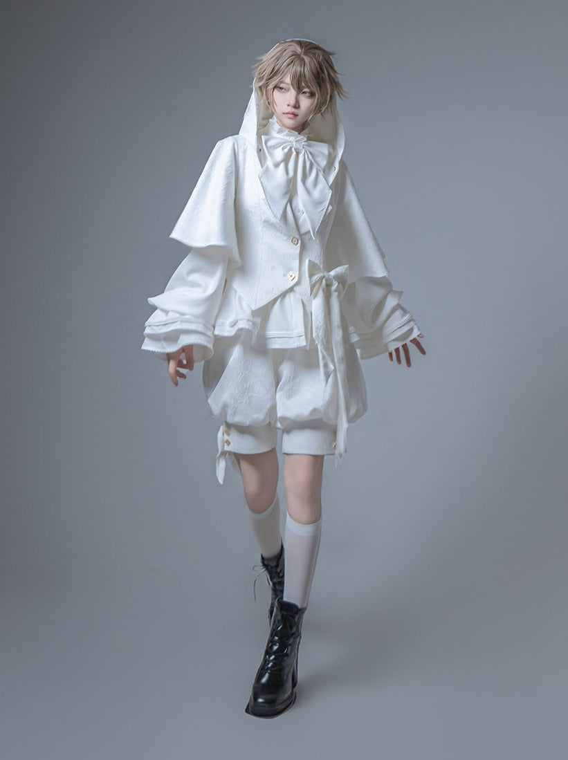 Bunny Prince Hooded Coat + Balloon Shorts + Long Pants [pre-order]