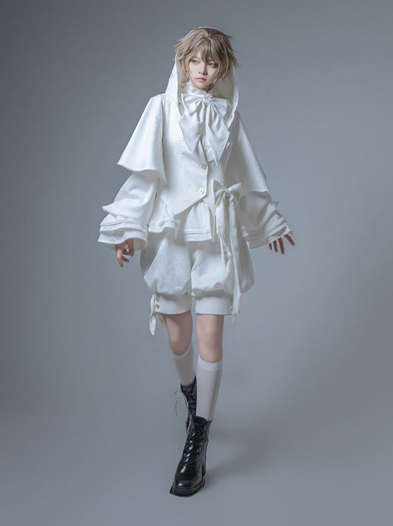 Bunny Prince Hooded Coat + Balloon Shorts + Long Pants [pre-order]