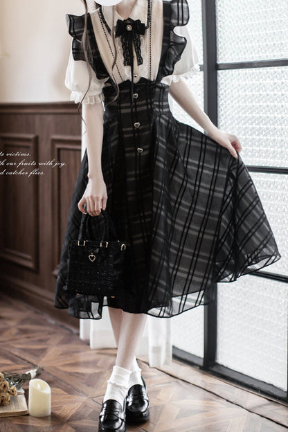 [reservations] Miss Suspender Skirt + Top