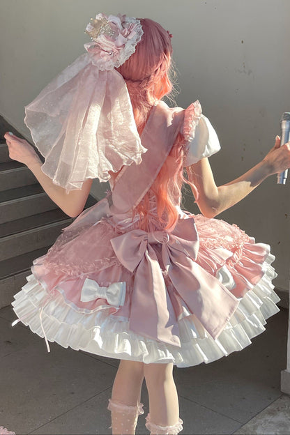 [reservation Deadline: May 12] Pink White Sweet Lolita Idol Series Accessory