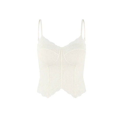 Lace Slim-fit Camisole Top