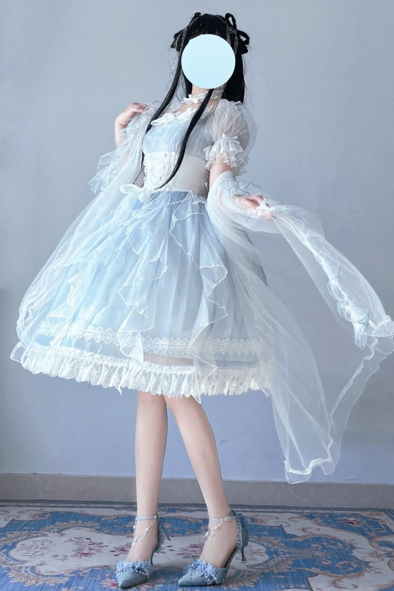 Summer Mermaid Tears Lolita Dress