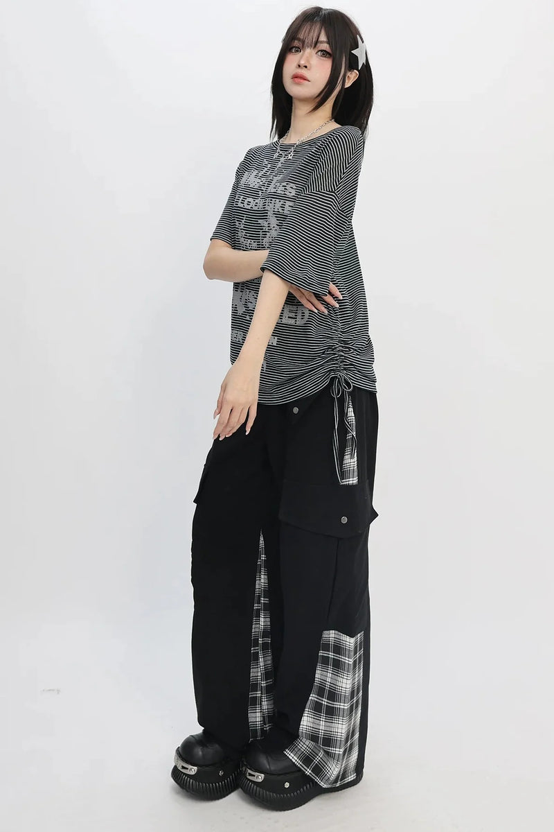 Graffiti Off-shoulder Top