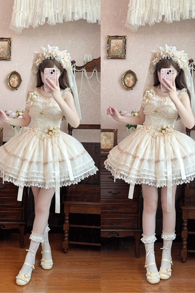 Ballet Style Girly Princess Lolita Dress