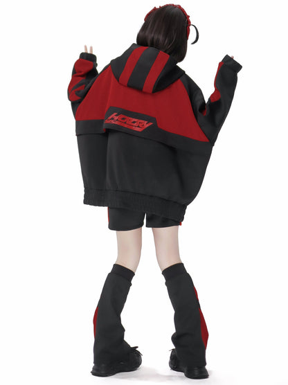 Subculture Jersey Jacket + Shorts + Headband + Leg Warmers