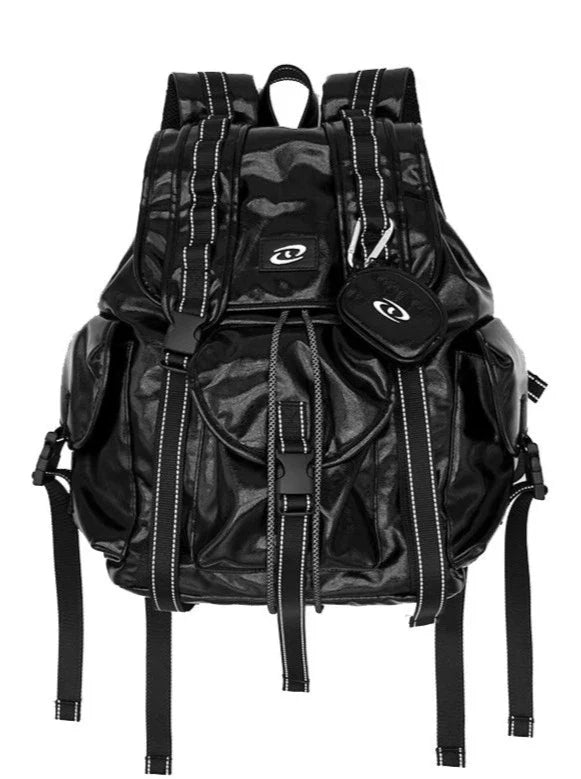 Leather Mode Big Backpack